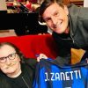 Cómo fue el curioso encuentro de Javier Zanetti y Charly García en un hotel de Puerto Madero